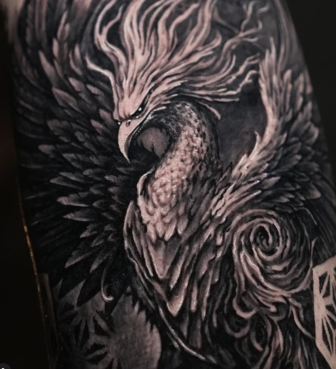 Fine line tattoo Bali by Golden Yellow Tattoo