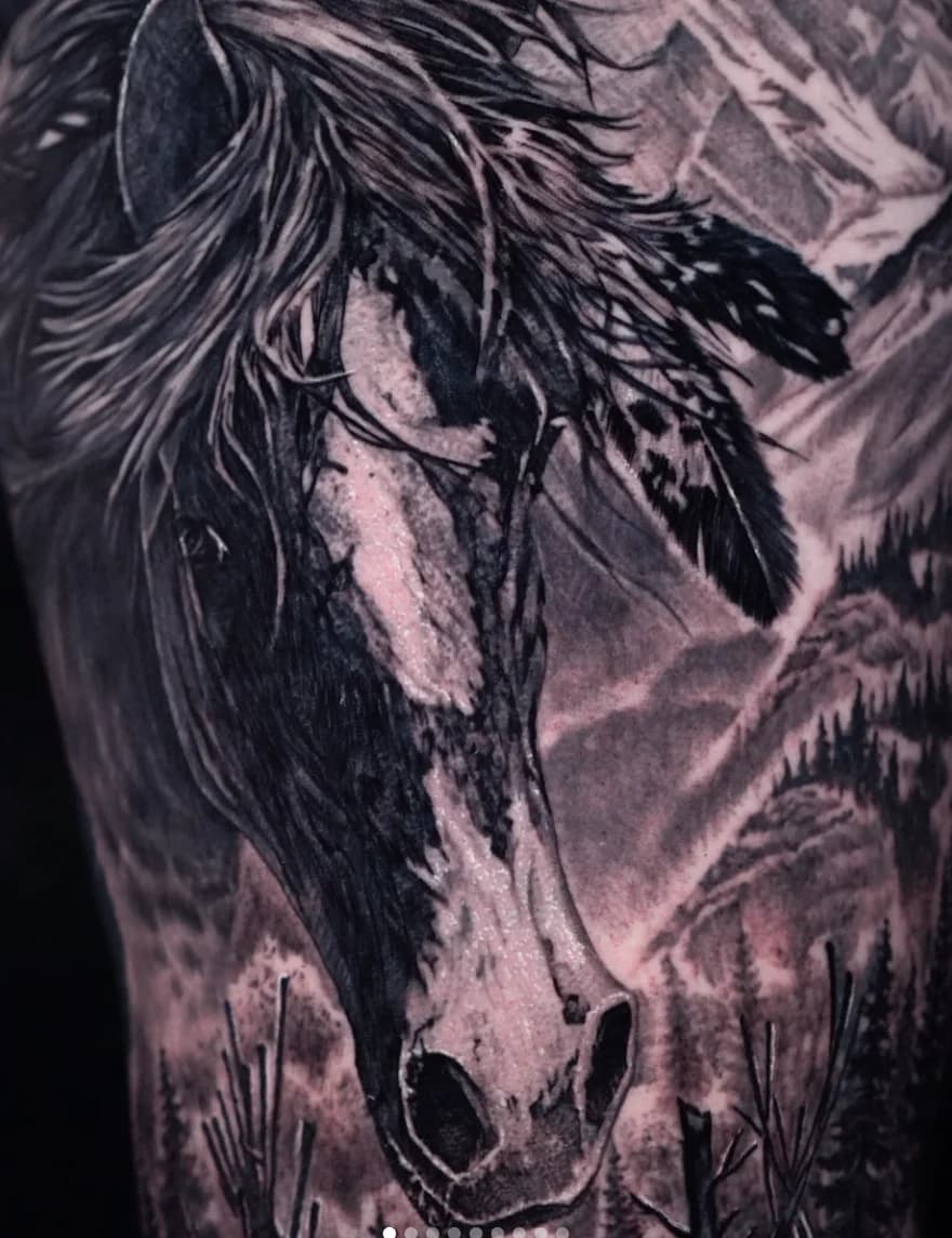 Realism tattoo Bali by Golden Yellow Tattoo