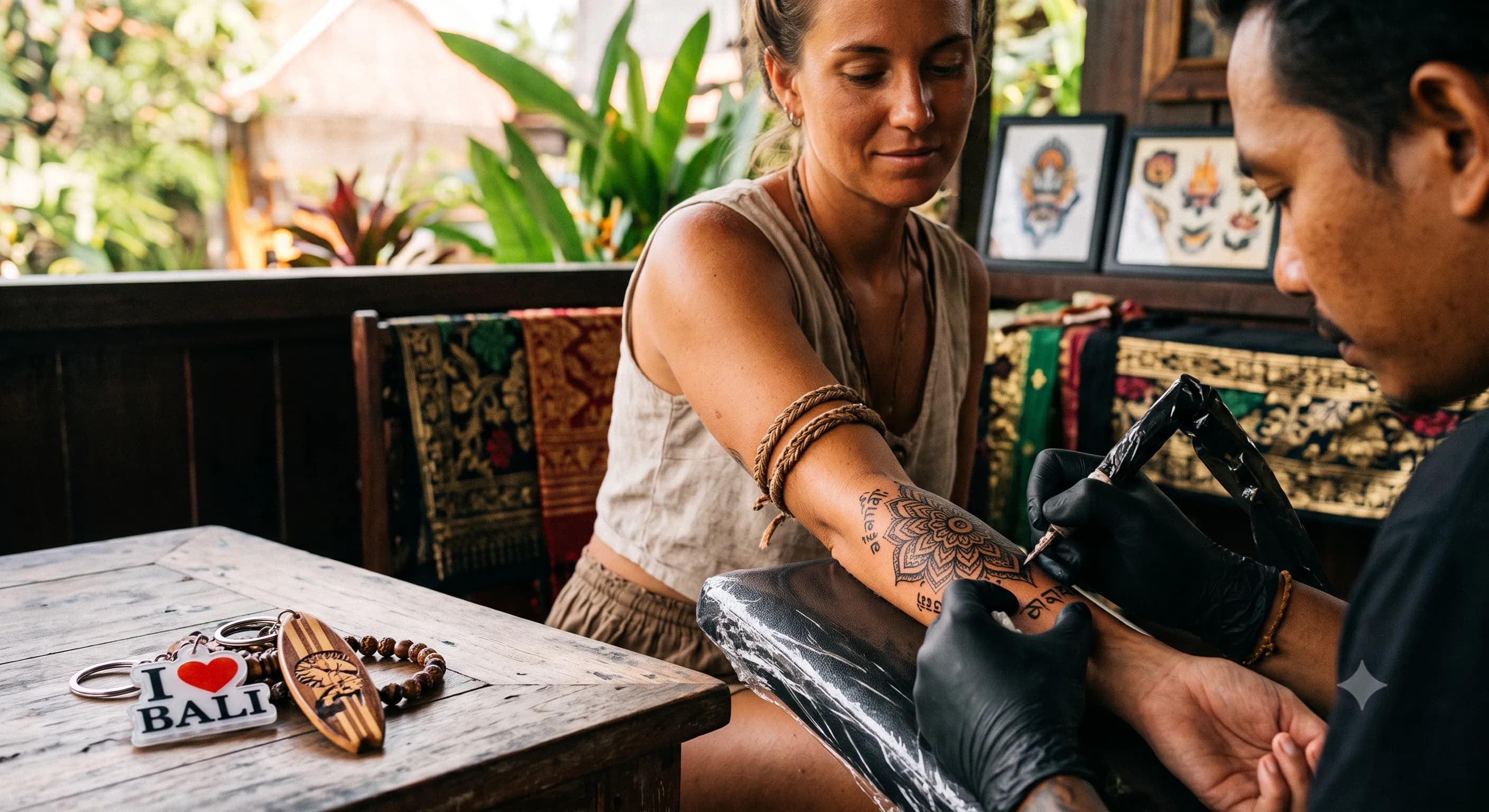 Tattoo as a Bali Souvenir: Why Ink Beats a Keychain - Golden Yellow Tattoo Bali