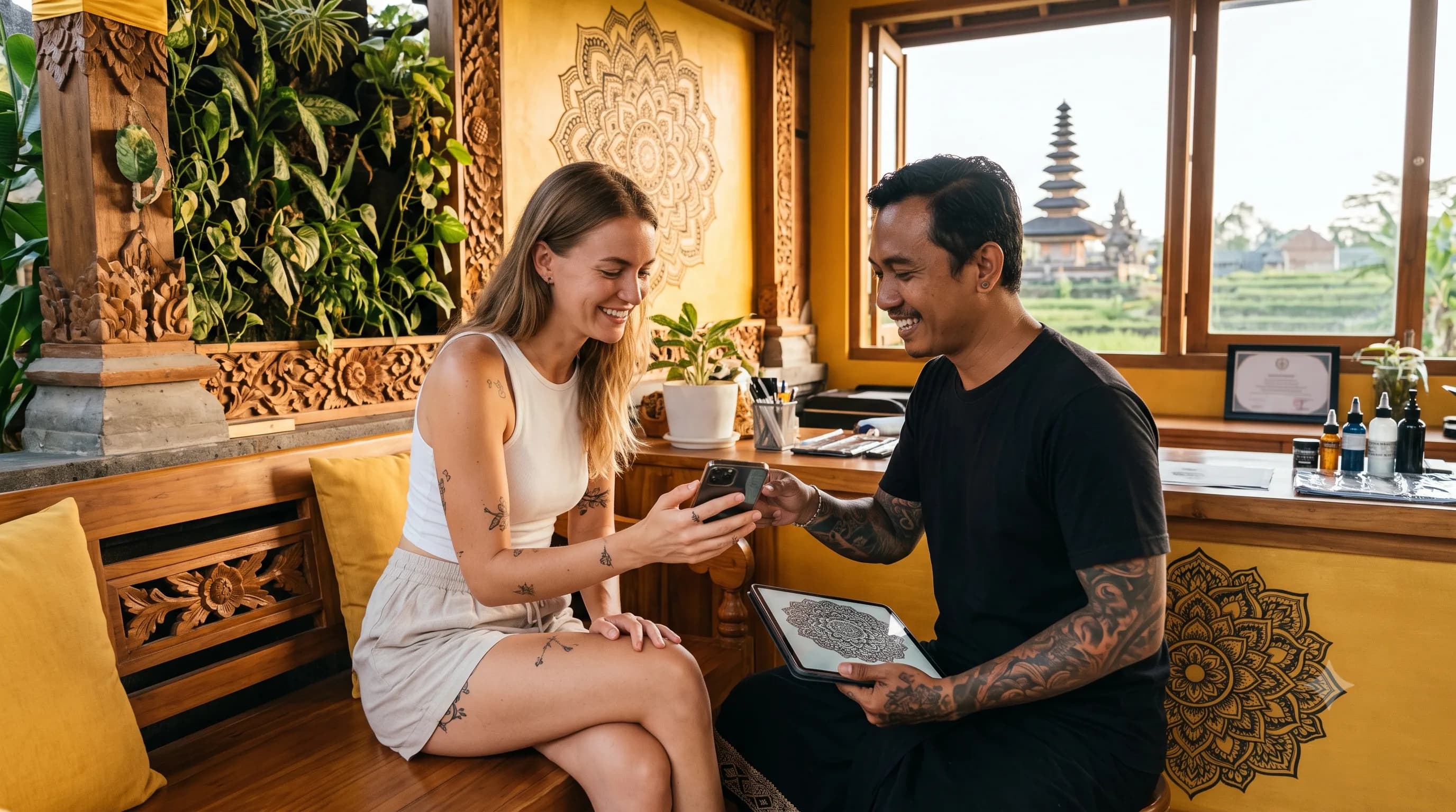 Tattoo Referrals in Bali: How to Find a Trusted Artist Abroad - Golden Yellow Tattoo Bali