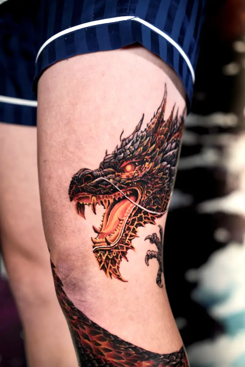 Lava dragon